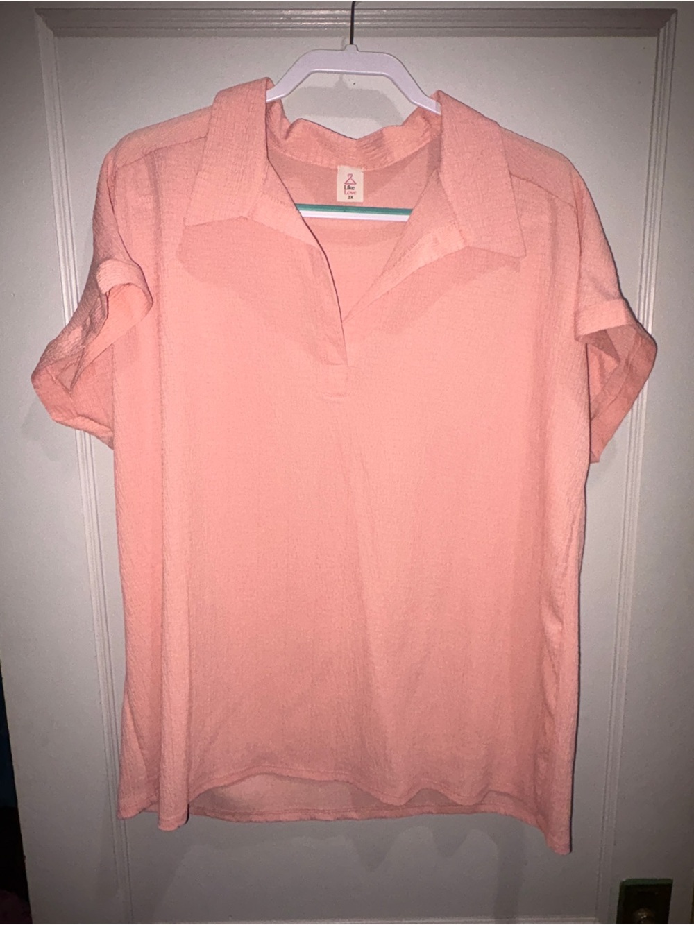 Like Love 2x Short-Sleeve Blouse